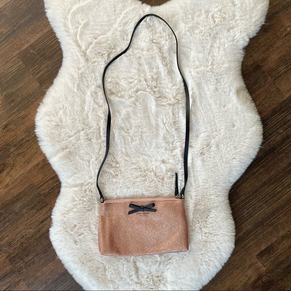 Kate Spade rose gold crossbody 🎀